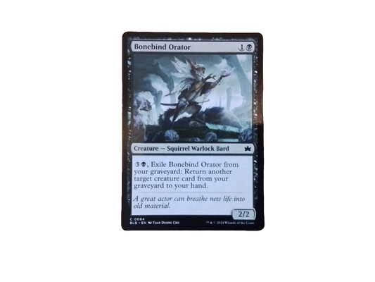Magic Single - Bonebird Orator (BLB)