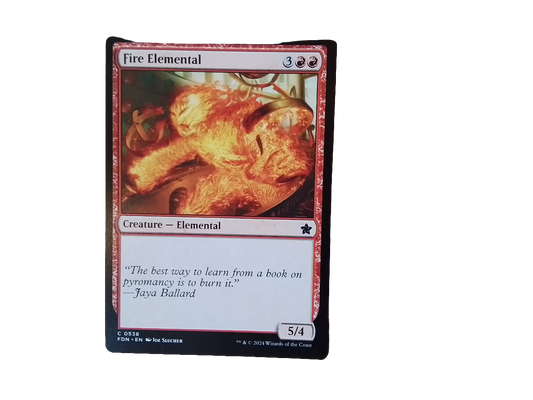 Magic Single - Fire Elemental(FDN)