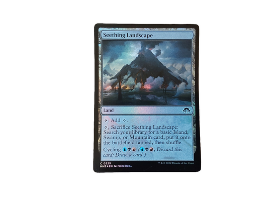 (FOIL) Magic Single - Seething Landscape (MH3)