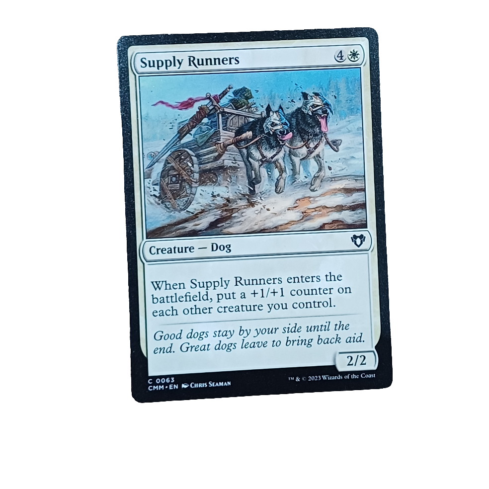 Magic Single - Supply Runners, Foil (CMM)