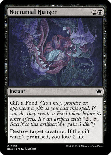 Magic Single - Nocturnal Hunger (BLB)
