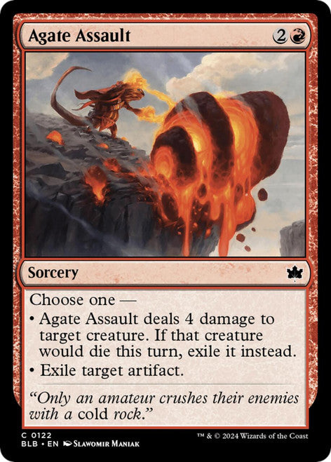 Magic Singles - Agate Assault (BLB)