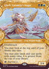 Magic single - Glarb, Calamity's Augur (Showcase Frame)