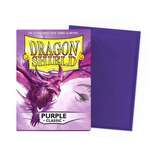 Dragon Shield - Purple Classic - 100 Standard size sleeves