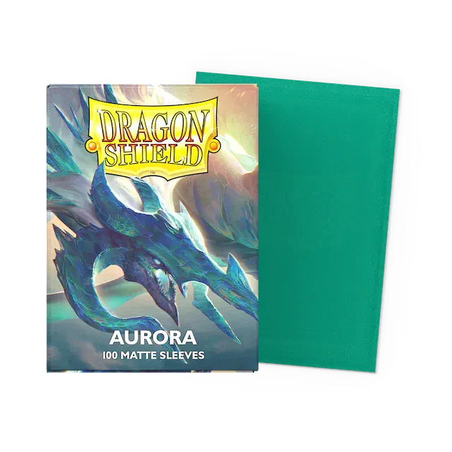 Dragon Shield - Aurora Matte - 100 Standard size sleeves