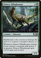 Ornery Dilophosaur – Redcaps Montrose