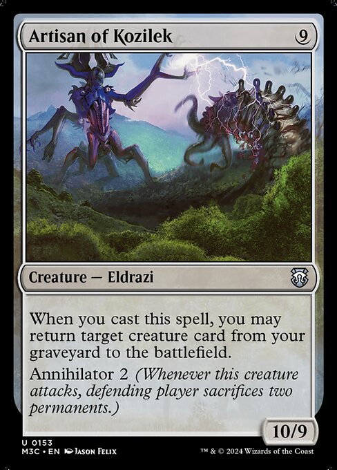 Preview image for the Artisan of Kozilek single card for the collectable card game Magic: The Gathering.