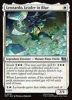 Leonardo, Leader in Blue