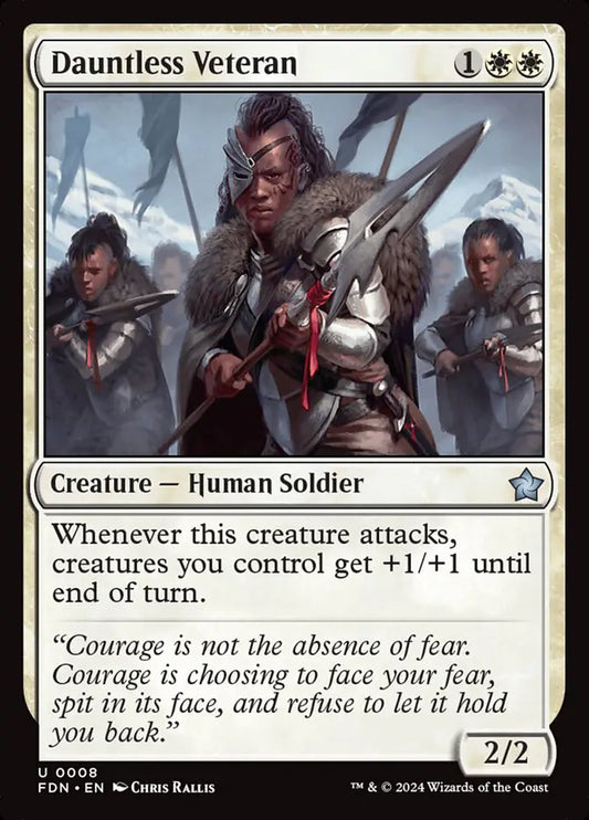 Magic Single - Dauntless Veteran (FDN)