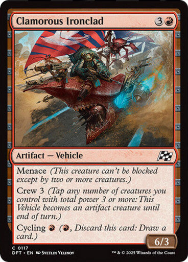 Magic Single - Clamorous Ironclad (DFT)
