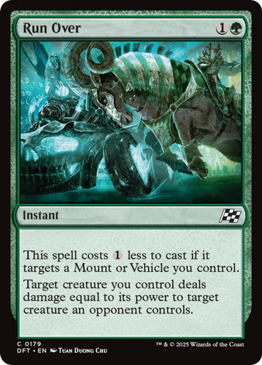 (Foil) Magic Single - Run Over (DFT)