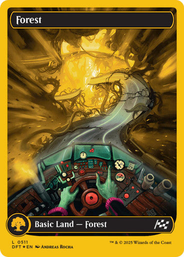 Forest (#511) (Full Art First-Place Foil)