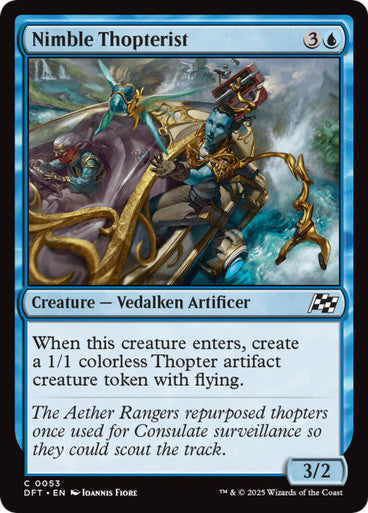 Magic Single- nimble thopterist