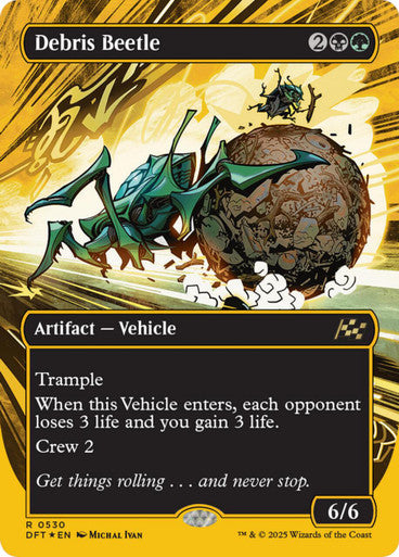 Debris Beetle (Borderless First-Place Foil)