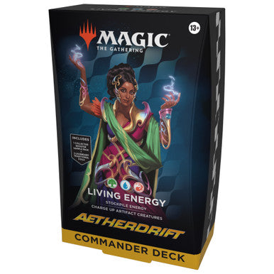 Magic The Gathering - Aetherdrift Commander Deck - Living Energy