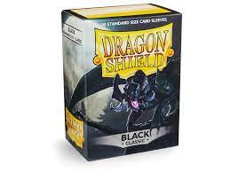 Dragon Shield - Black Classic - 100 Standard size sleeves