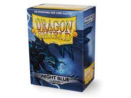 Dragon Shield - Night Blue Classic - 100 Standard size sleeves