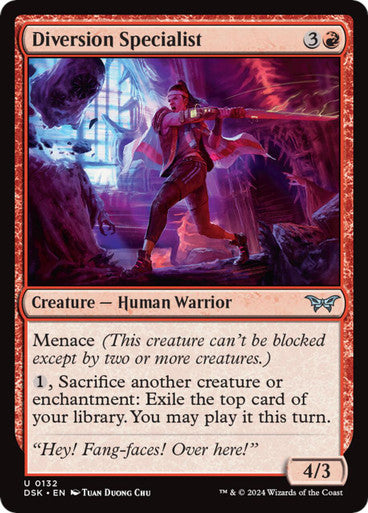 Magic Single - Diversion Specialist (Foil) (DSK)