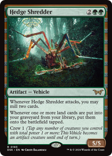 Magic single - Hedge Shredder (Foil)