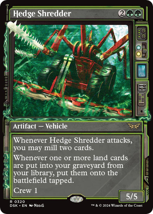 (FOIL) Magic single - Hedge Shredder (DSK)