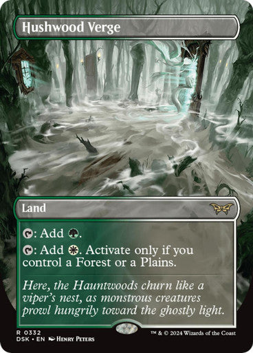 Magic single - Hushwood Verge (Borderless Art)