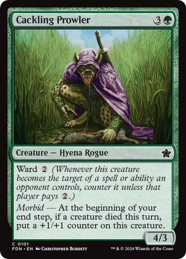 Magic Single - Cackling Prowler (FDN)
