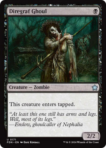 Magic Single- Diregraf Ghoul (FDN)