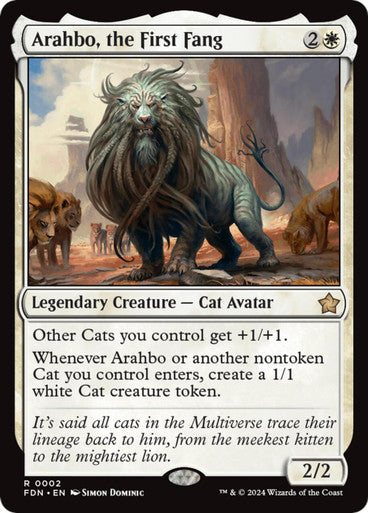 Magic Single - Arahbo, the First Fang (FDN)