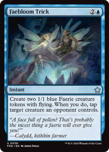 Magic Single - Faebloom Trick (FDN)