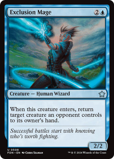 Magic single - Exclusion Mage (FDN)