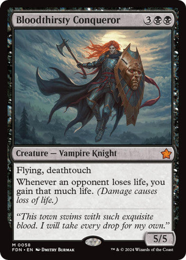 Magic Single - Bloodthirsty Conqueror (FDN)