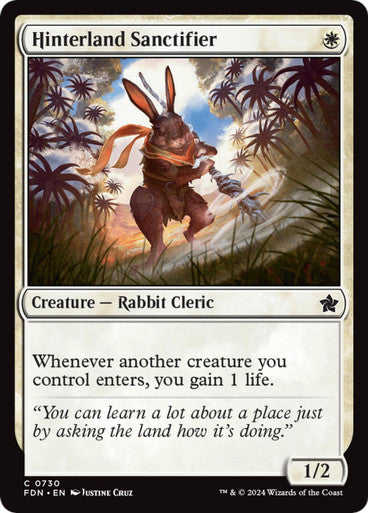 Magic single -  Hinterland Sanctifier (OTC)