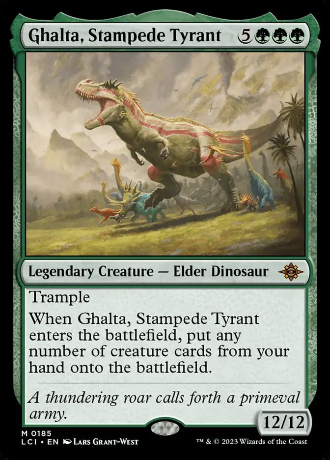 Magic single - Ghalta, Stampede Tyrant (foil)