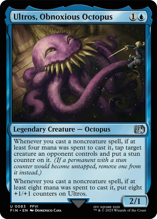 Ultros, Obnoxious Octopus
