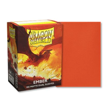 Dragon Shield Dual Matte - Ember(100)