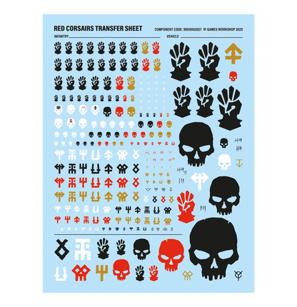 Red Corsairs Upgrades and Transfers)