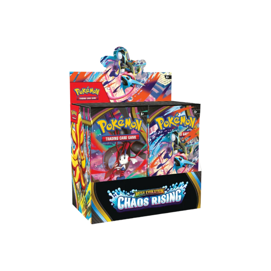 Pokémon TCG: Mega Evolution Chaos Rising - Boosters Display