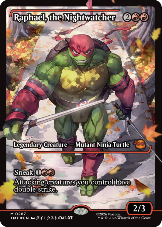 Raphael, the Nightwatcher (Japan Showcase Foil)
