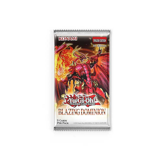 Yu-Gi-Oh Blazing Dominion Booster Pack