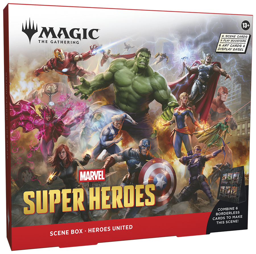 Marvel Super Heroes Scene Box