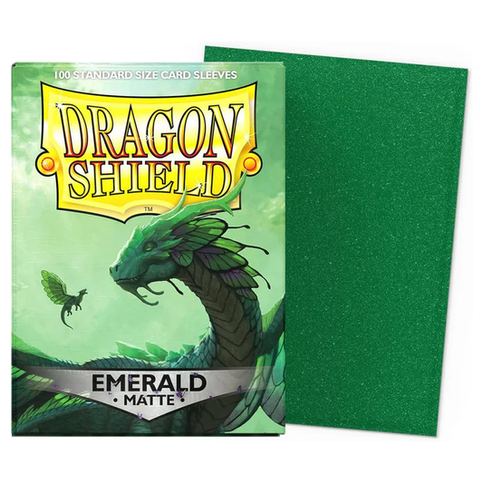 Dragon Shield Sleeves Matte Emerald (100)
