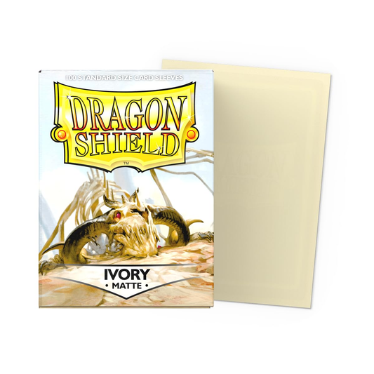 Dragon Shield Sleeves Matte Ivory (100)
