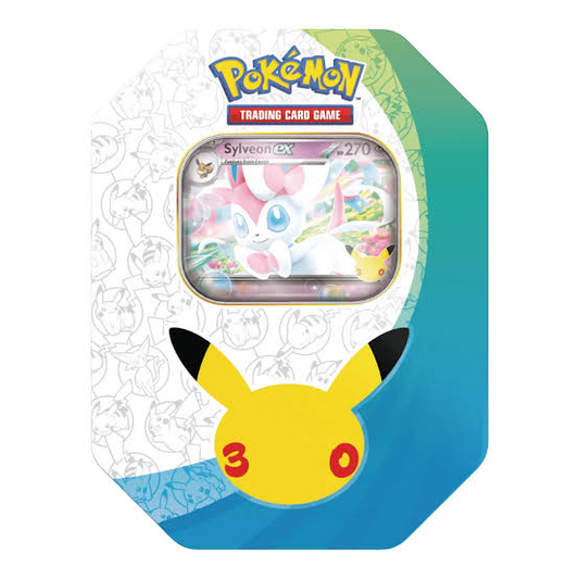 ex Tin  - Sylveon - 30th Celebration