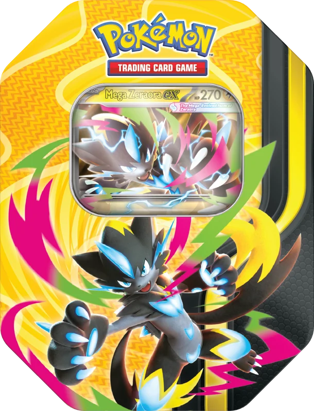 Pokemon Mega Forces Tin