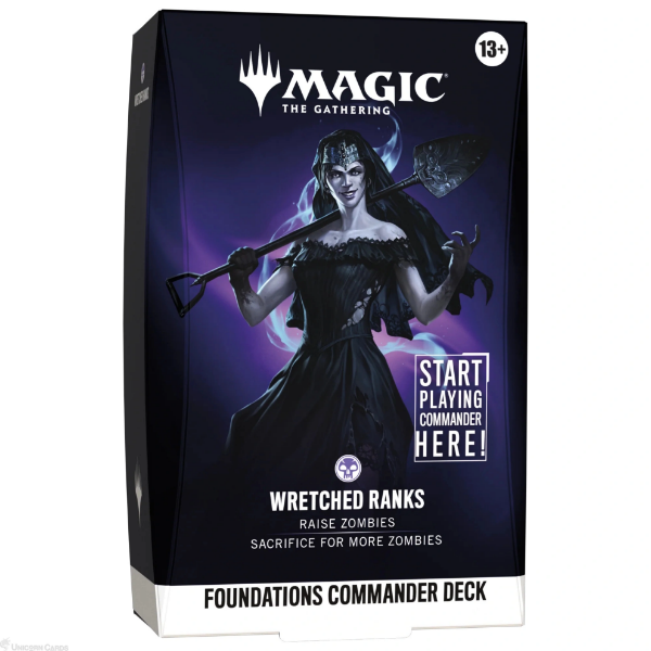 MTG - Magic The Gathering - Reality Fracture Foundations Starter Commander Deck - Wretched Ranks