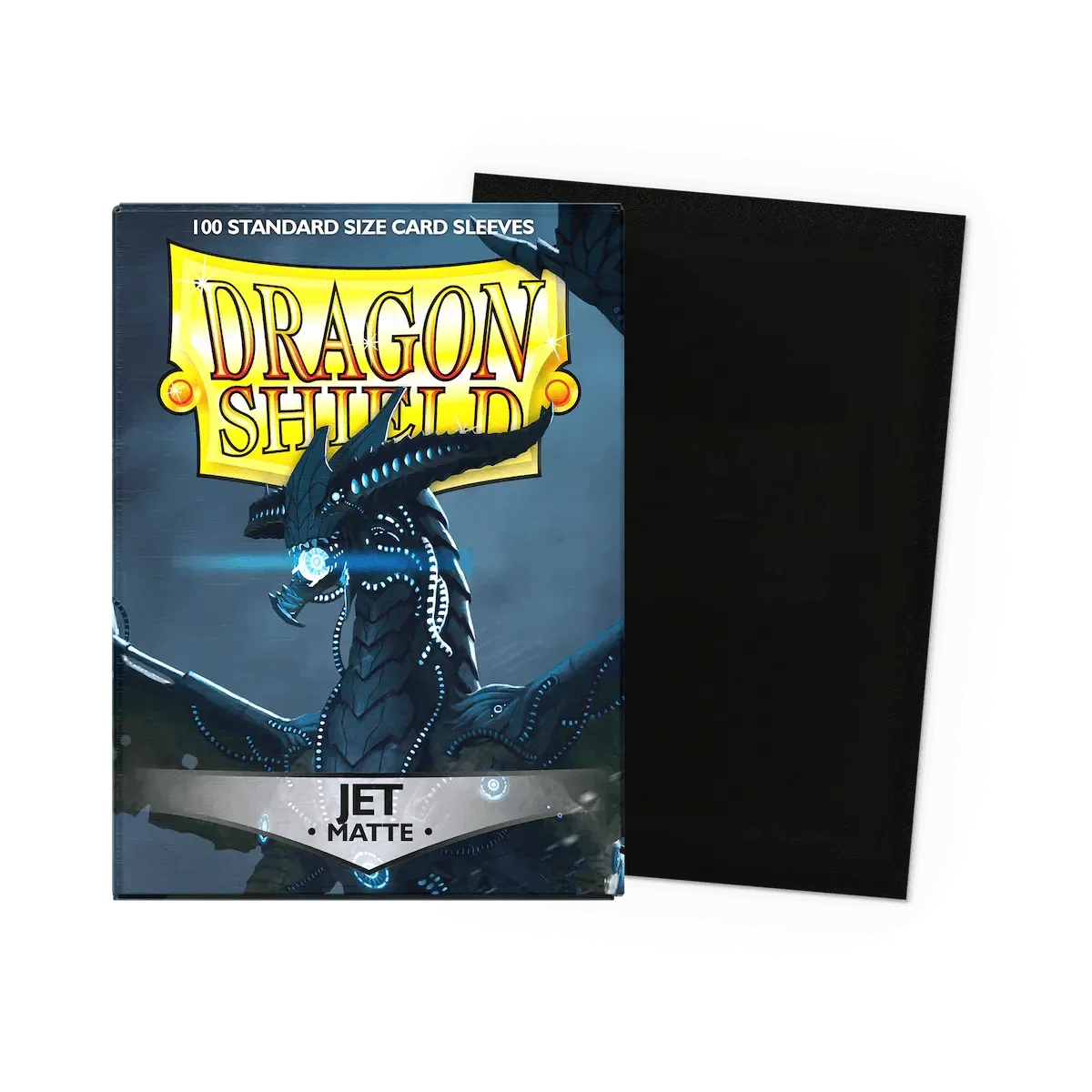 Dragon Shield Sleeves Matte Jet (100)