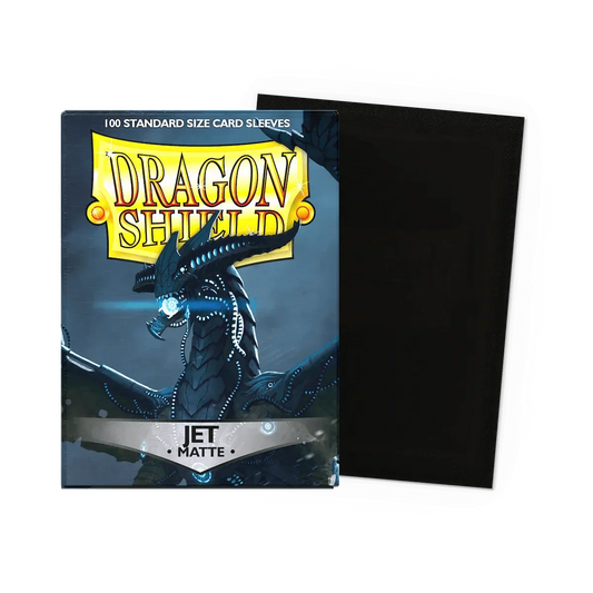 Dragon Shield Sleeves Matte Jet (100)