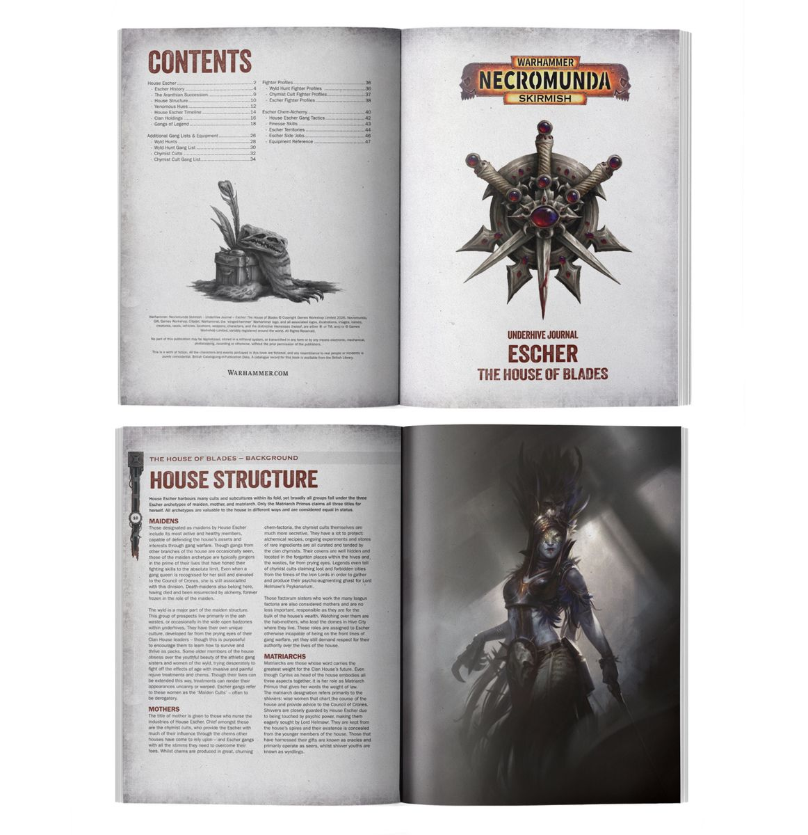 Underhive Journal: Escher - The House of Blades