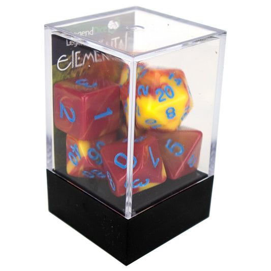 Elemental poly dice - Firestorm