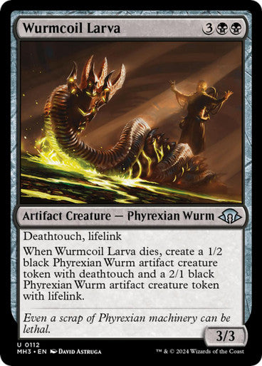 Magic single - Wurmcoil Larva (MH3)